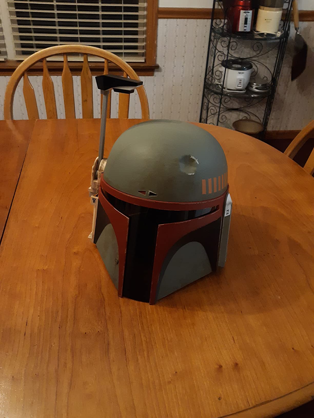 STAR WARS The Black Series Boba Fett (Re-Armored) Premium Electronic Helmet, The Mandalorian Roleplay Collectible for Kids Ages 14 and Up customer photo 2