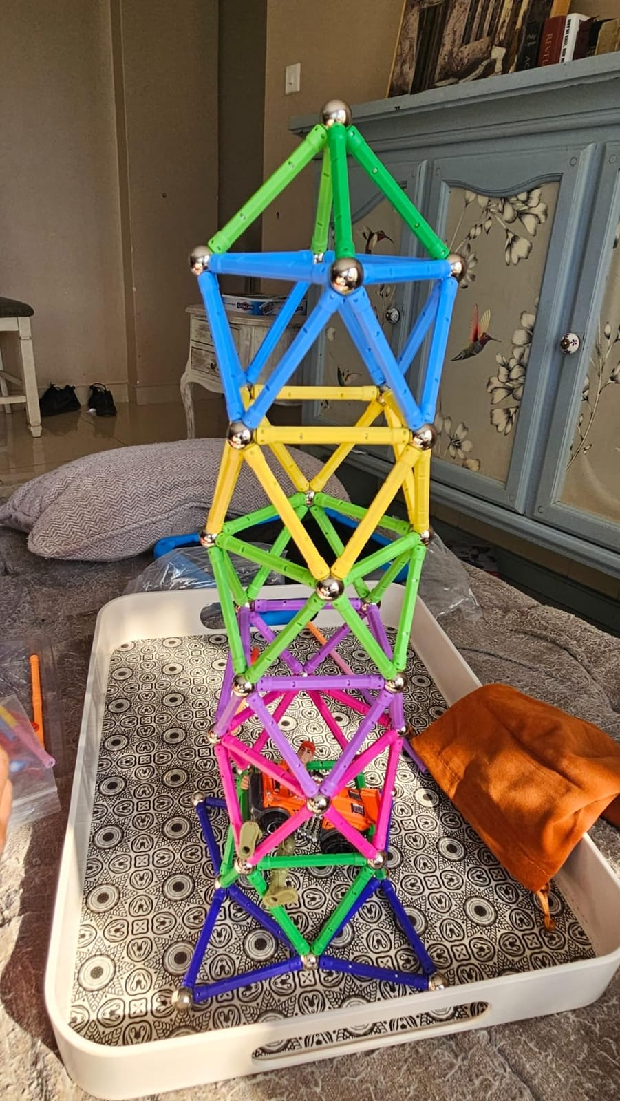 150Pcs Magnetic Building Sticks Blocks Toys, 2.3