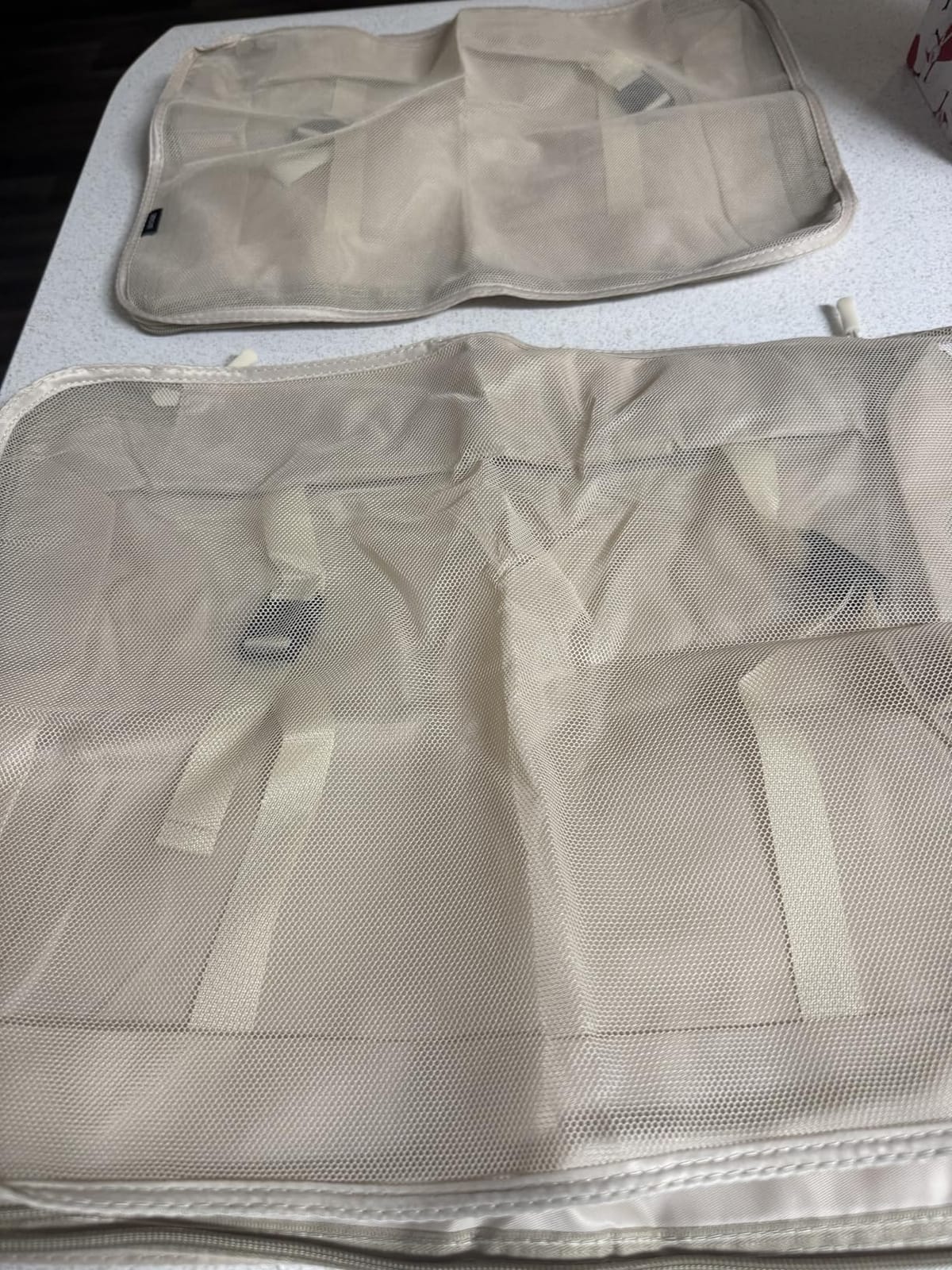 BAGAIL 8 Set Packing Cubes Luggage Packing Organizers for Travel Accessories-Cream customer photo 1