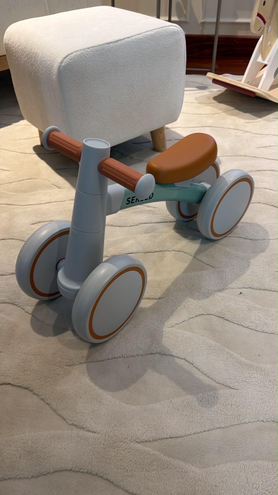 SEREED Baby Balance Bike for 1 Year Old Boy Girl, First Birthday Gift Toy customer photo 2