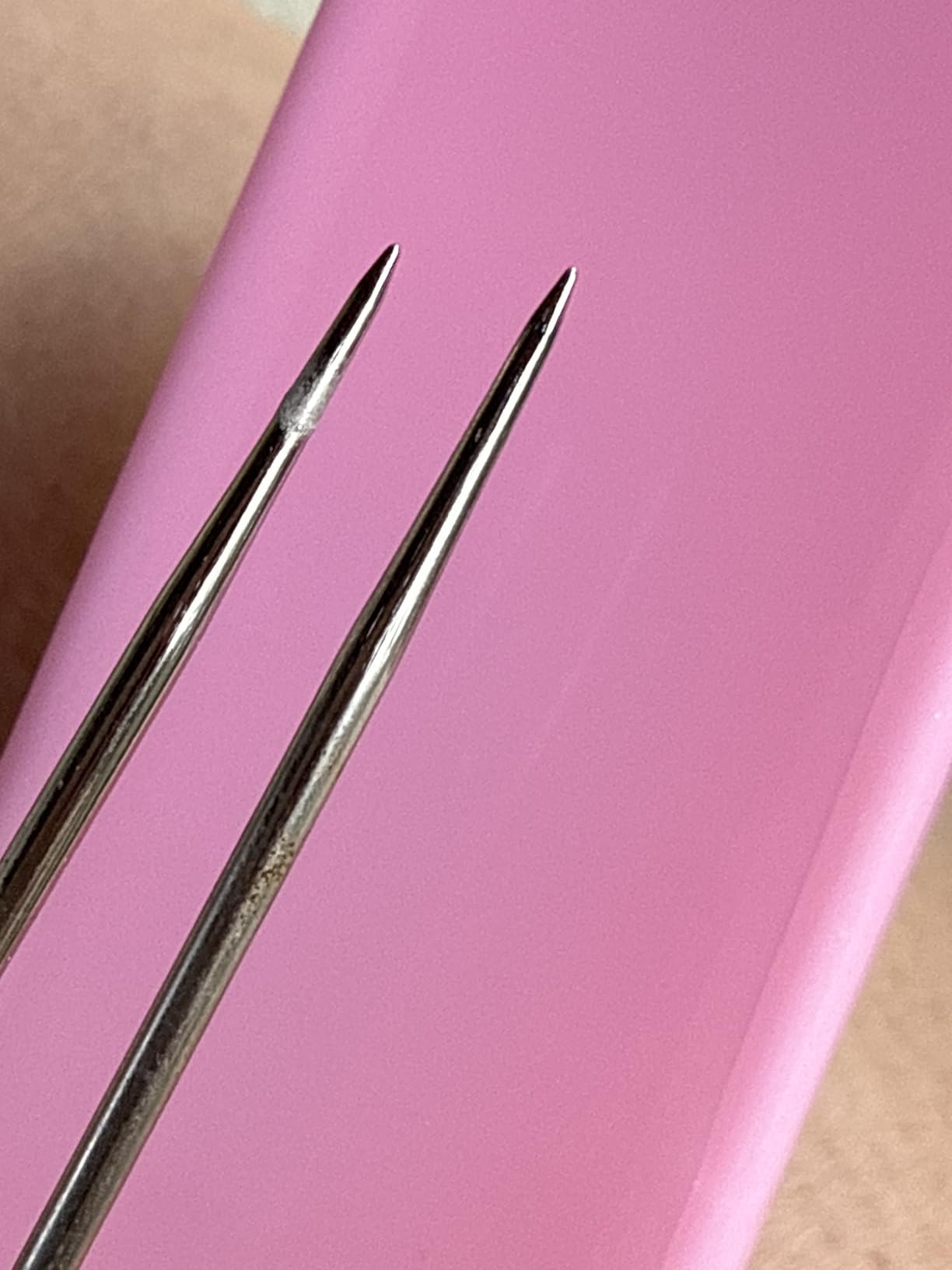4 Pcs Cookie Scribe Needles, 5.2 Inch Icing Tools, Pink customer photo 2