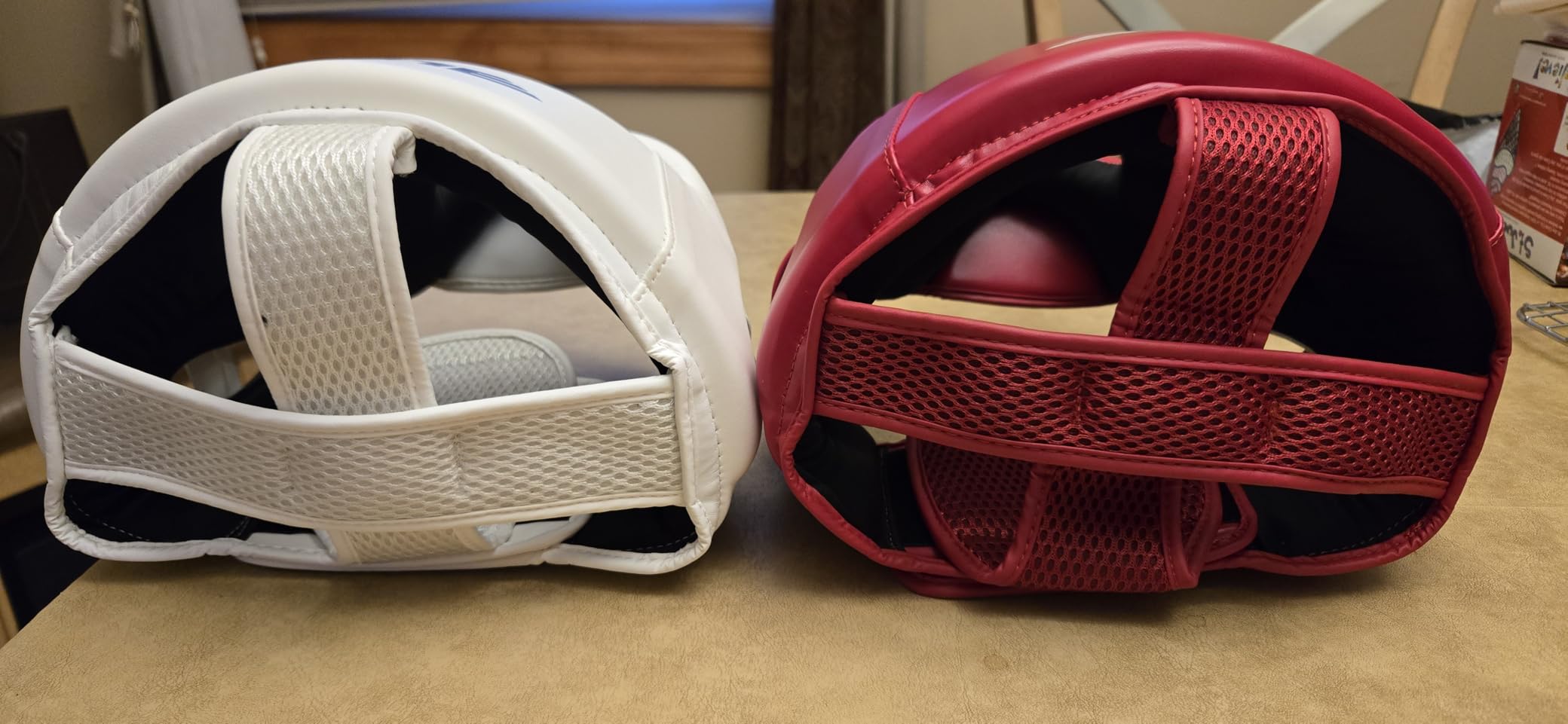 Elite Sports Boxing Headgear Men, Boxing Head Guard Sparring Gear, MMA Headgear Kickboxing Muay Thai Training Helmet, Protective Fighting Gear, Adjustable Face Protection customer photo 2