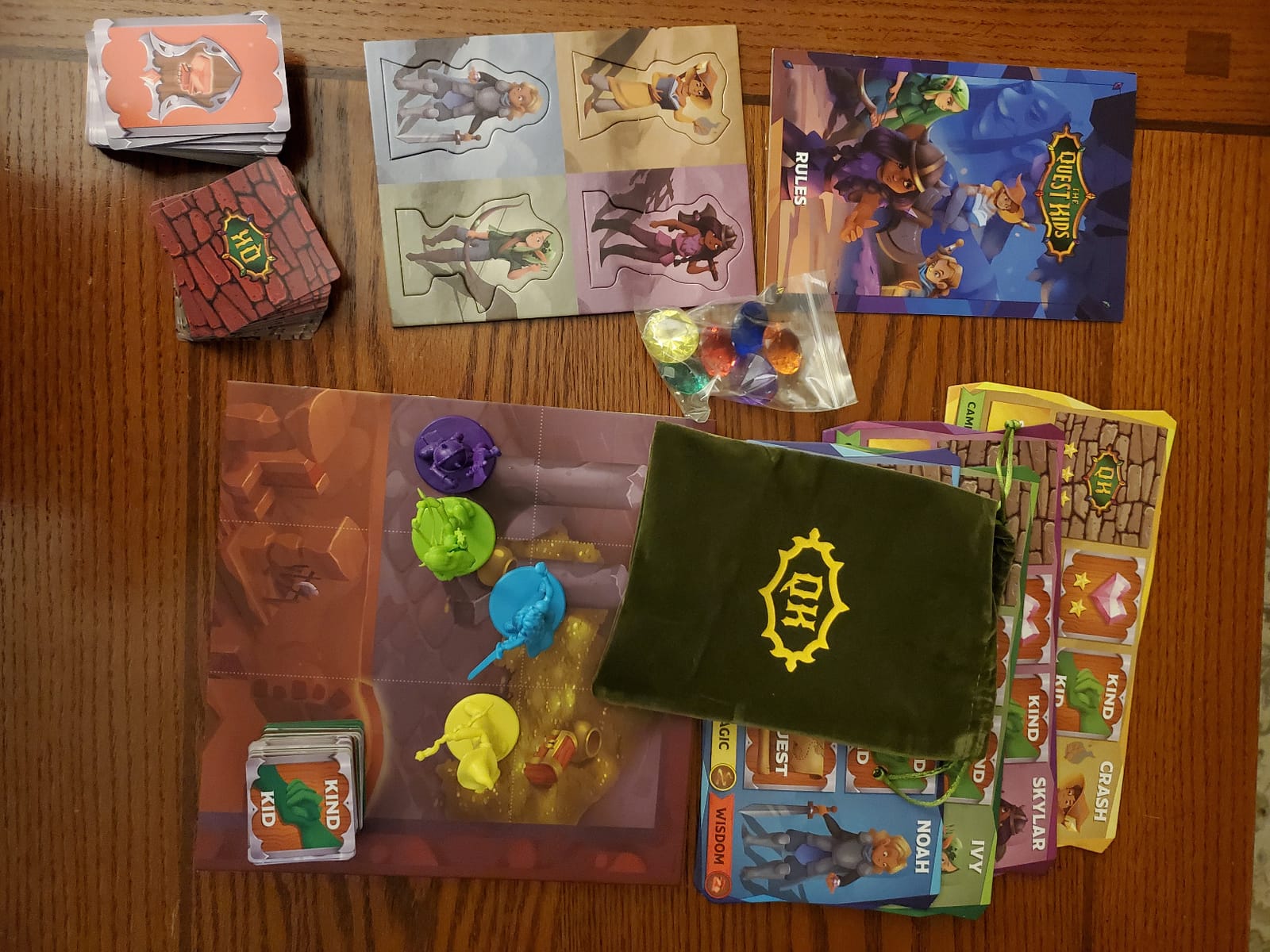 The Quest Kids Board Game - Cooperative Fantasy Dungeon Crawler for Kids Ages 5+, First RPG Adventure Game for Families, 2-4 Players, No Reading Required customer photo 1