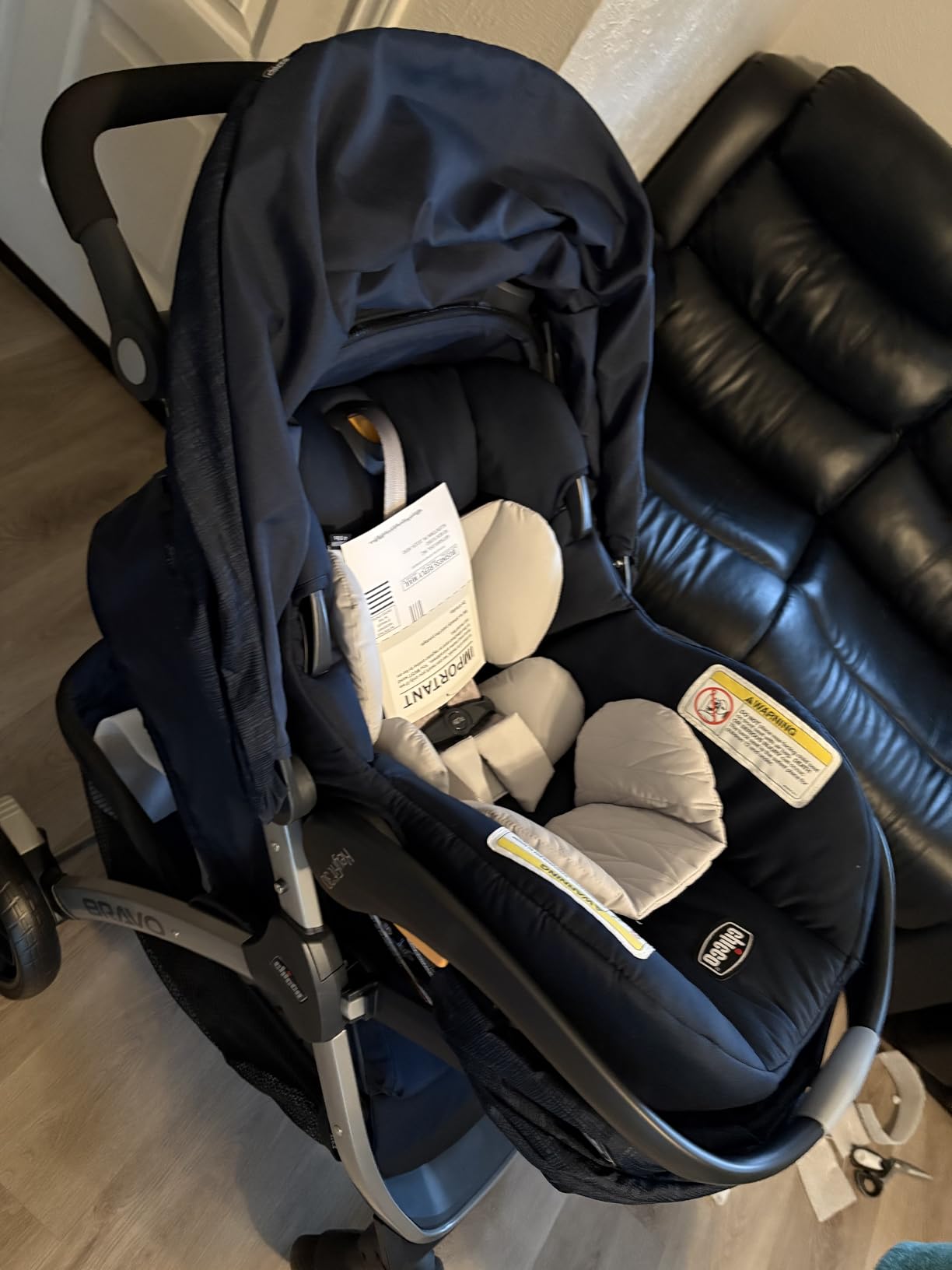 Chicco Bravo 3-in-1 Travel System w/KeyFit 30 Infant Car Seat & Base customer photo 1