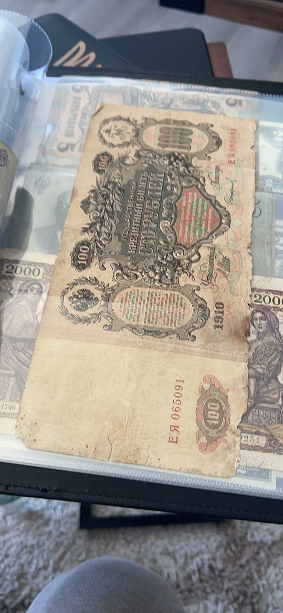 MUDOR Currency Album, 90 Pockets Banknote Collection Book for Bills customer photo 2