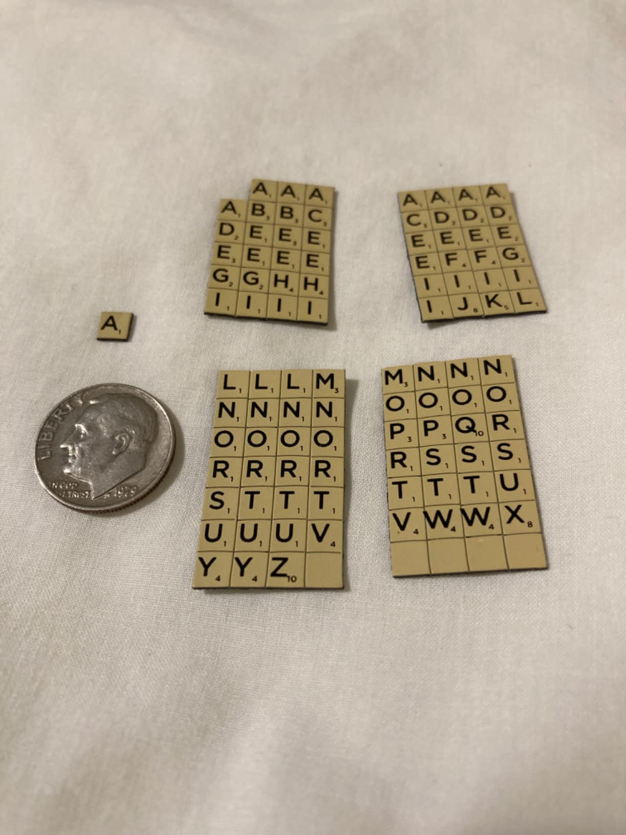 World's Smallest Scrabble, Miniature Magnetic Board, 98 Letters, 5 Blank Tiles & Portable Case, Family Game, Classic Scrabble Game, Perfect for Stocking Stuffers, Easter Gifts, Party Favors, Ages 8+ customer photo 1