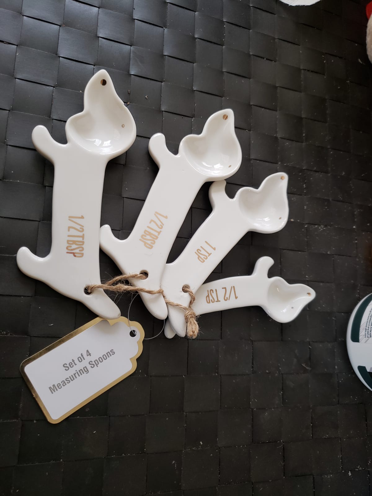 VOTUM Dachshund Measuring Spoons, Ceramic, Set of 4, Dog Lover Gifts customer photo 1