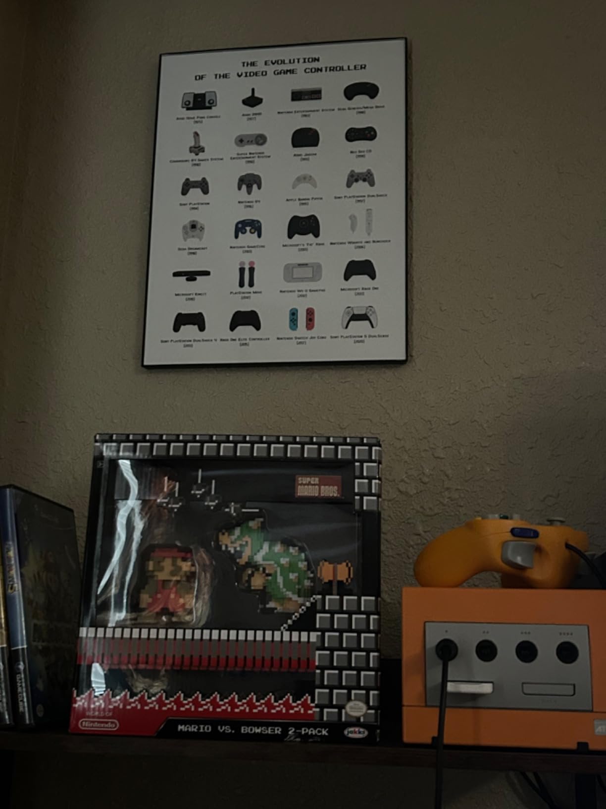 HAUS AND HUES Video Game Wall Art Posters for Boy's Room - UNFRAMED (Console, 12x16) customer photo 1