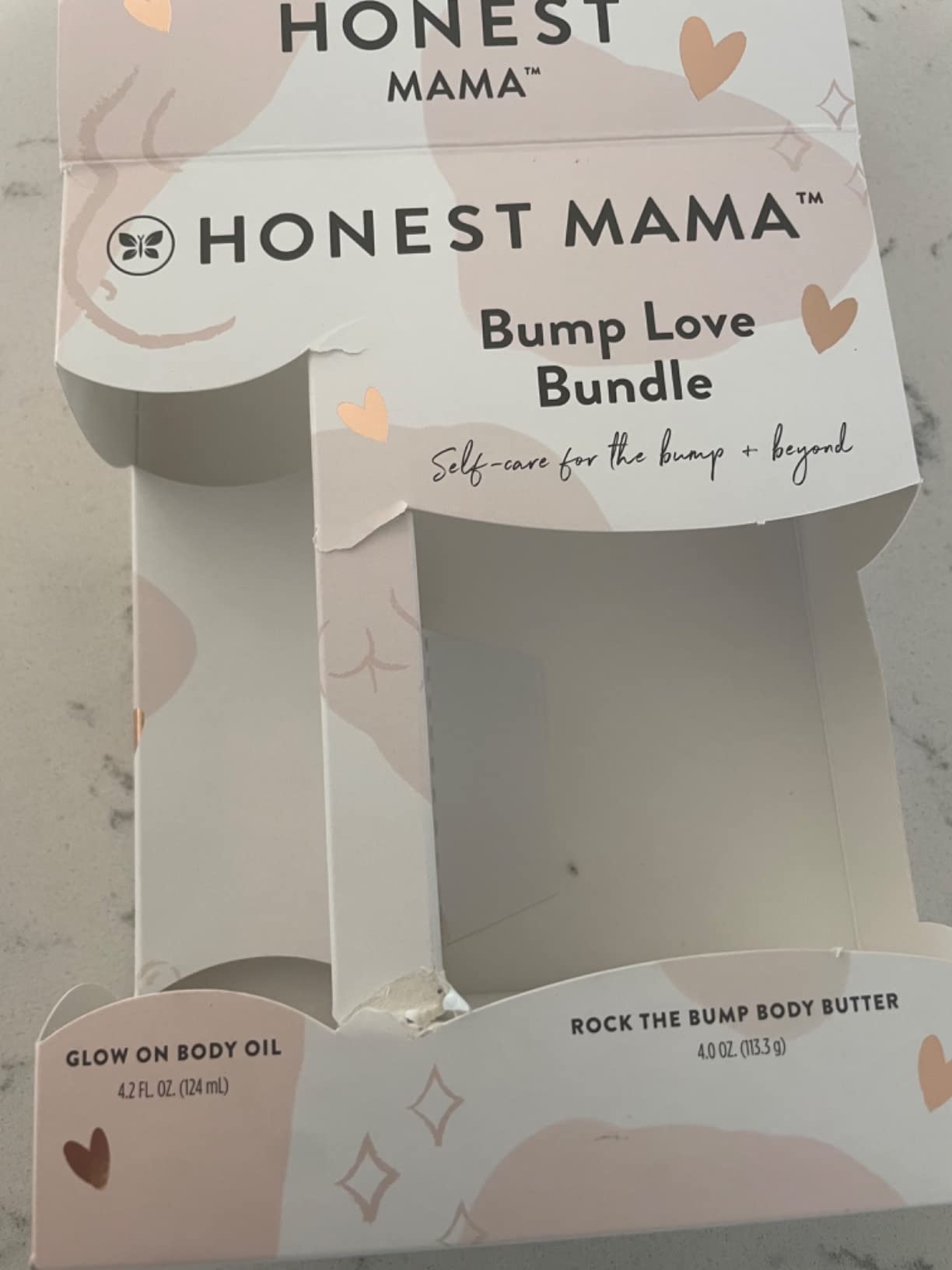 The Honest Company Mama Body and Belly Bump Love Bundle, Body Oil & Butter customer photo 1