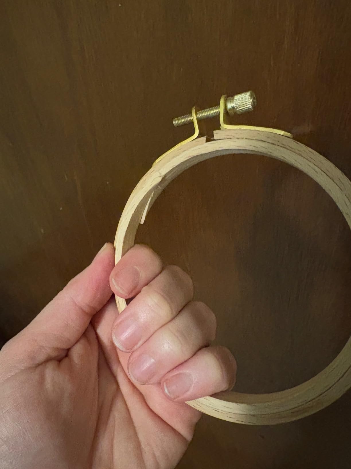Sherbo 4-6 Inch Embroidery Hoops, Set of 3 Beech Wood Cross Stitch Hoops customer photo 1