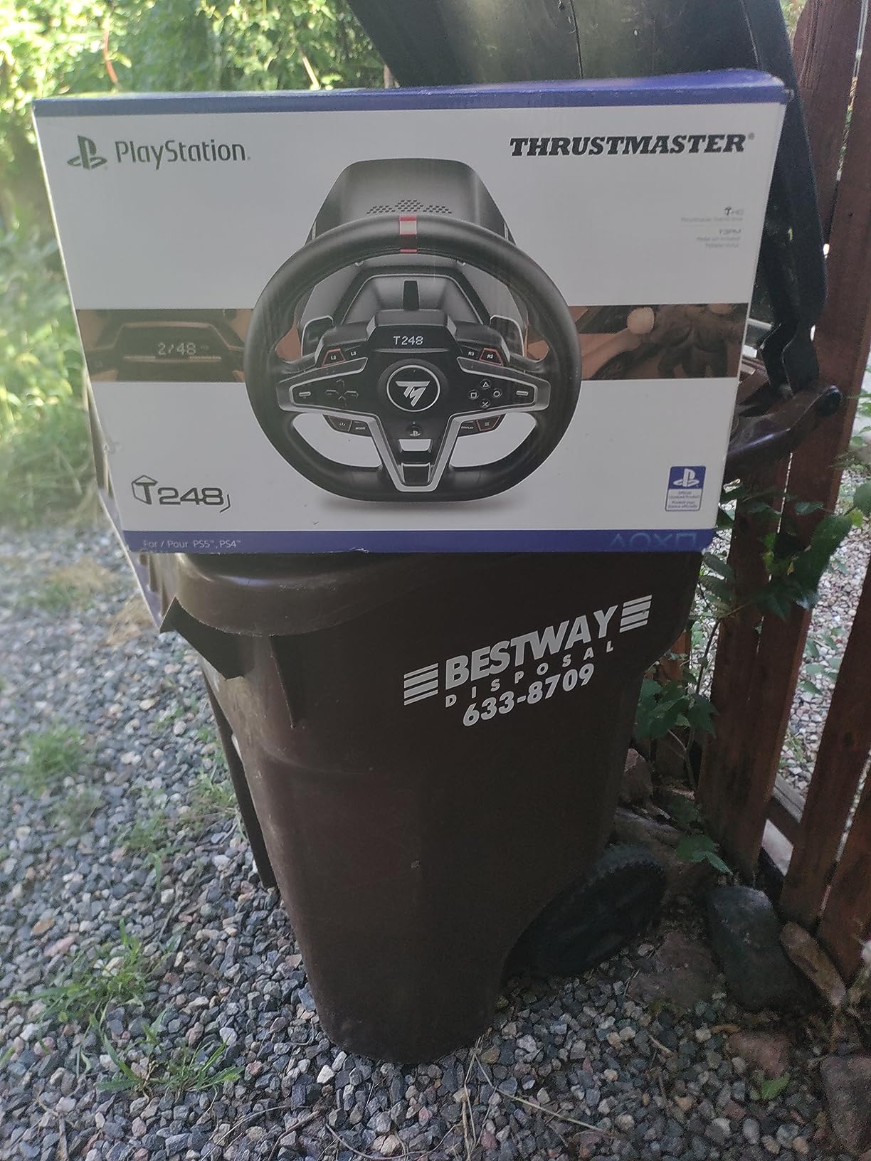 Thrustmaster T248P Force Feedback Racing Wheel (compatible w/ PS5, PS5 Pro, PS4 & PC) customer photo 2