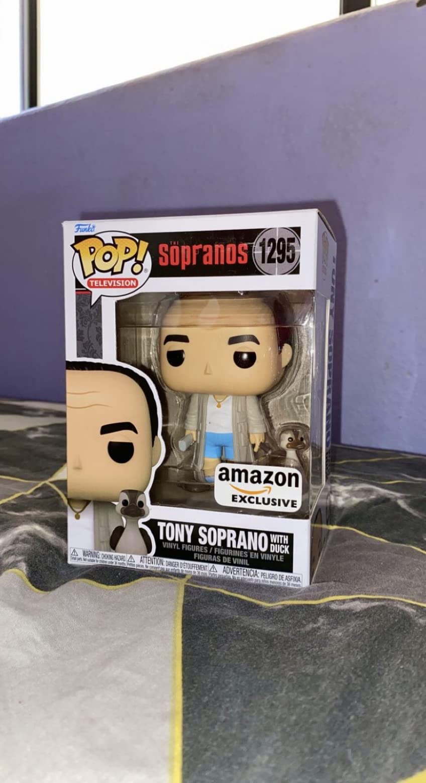 Funko Pop TV: The Sopranos - Tony Soprano in Robe with Duck - Amazon Exclusive - Collectable Vinyl Figure - Gift Idea - Official Merchandise - Toys for Kids & Adults - Crime Drama Fans customer photo 1