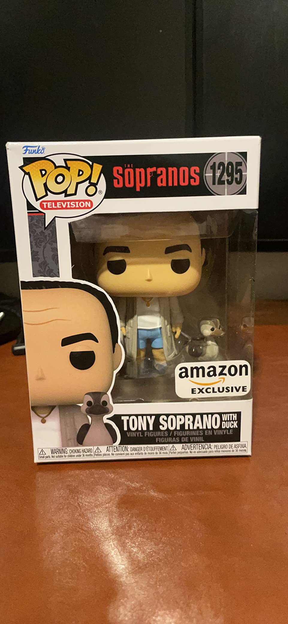 Funko Pop TV: The Sopranos - Tony Soprano in Robe with Duck - Amazon Exclusive - Collectable Vinyl Figure - Gift Idea - Official Merchandise - Toys for Kids & Adults - Crime Drama Fans customer photo 2