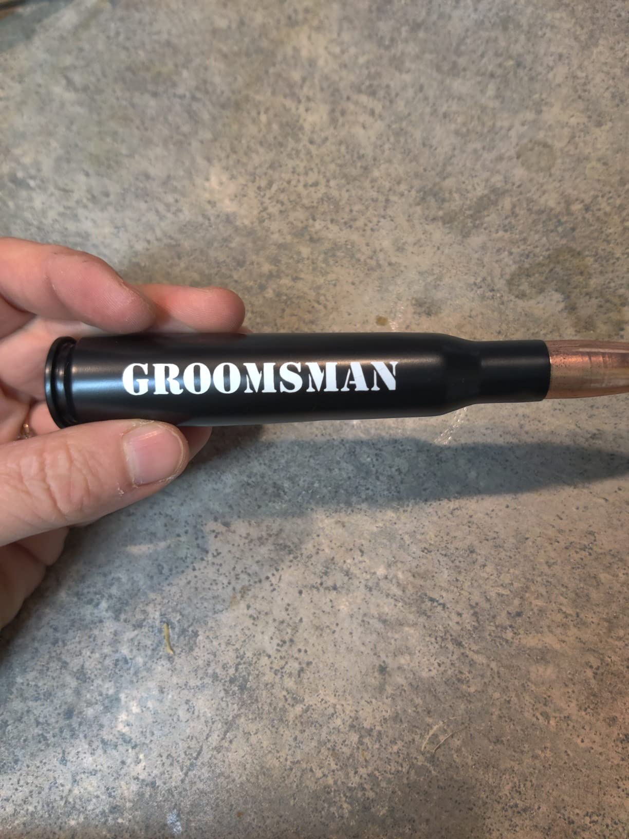 Best Man Gifts for Wedding - Engraved ‘BEST MAN' 50 Cal Bottle Opener I Best Man Proposal Gift I Will You Be my Best Man Gifts customer photo 1