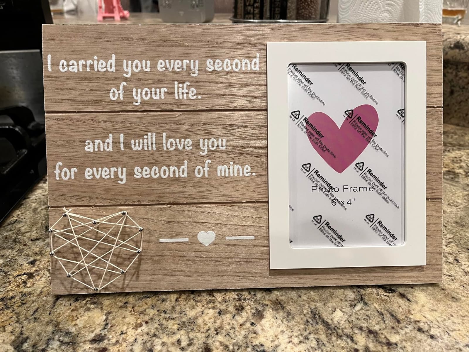 NZY Wedding Thank You Gifts for Maid of Honor or Bridesmaids,Wooden Picture Frame for 6