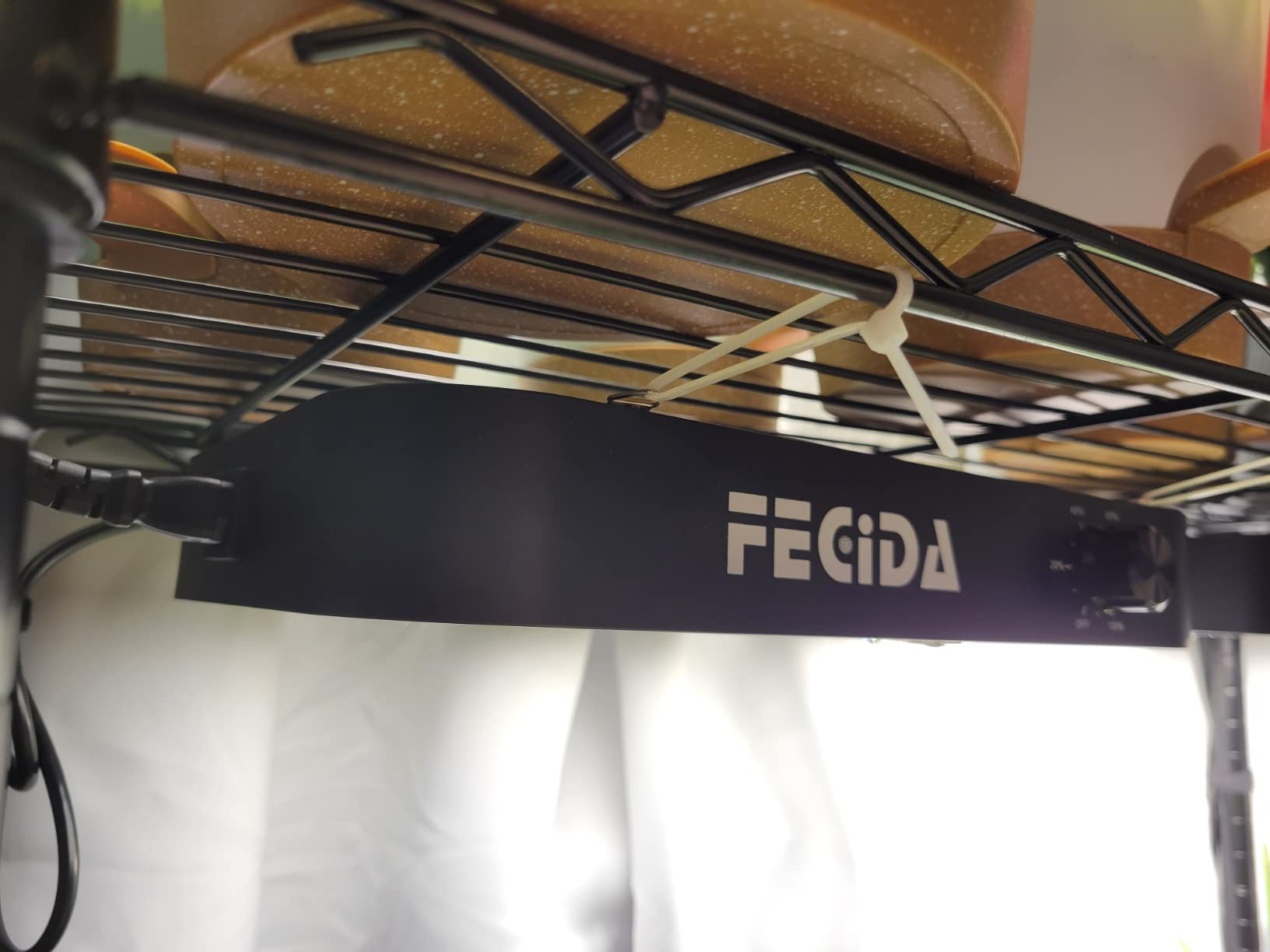 FECiDA 600W Equivalent Grow Light, 65W True Power, 0–100% Dimmable customer photo 2