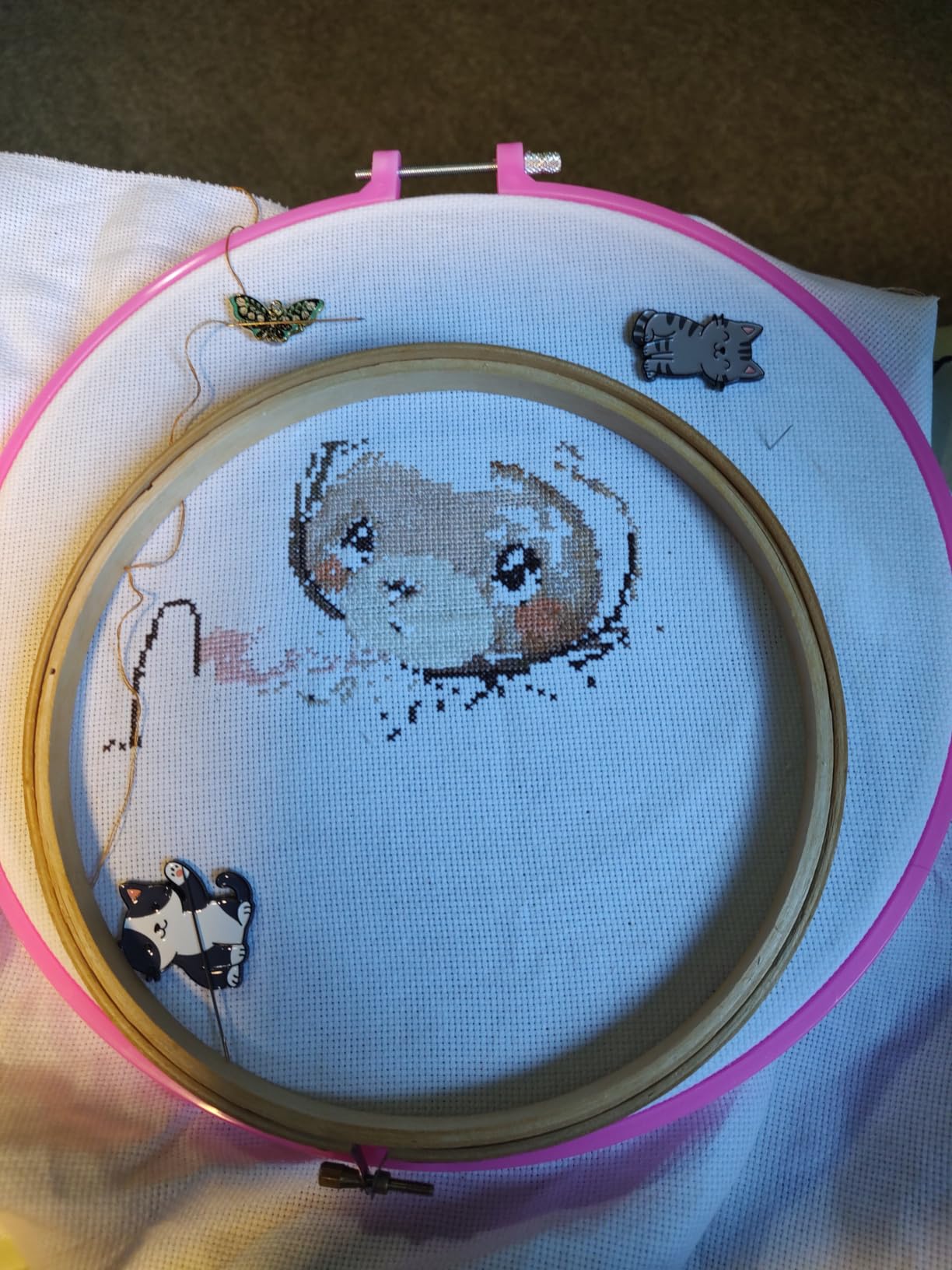 Mr. Pen- Embroidery Hoops Set, 6 pcs, 3.4 inch to 10.2 inch customer photo 1