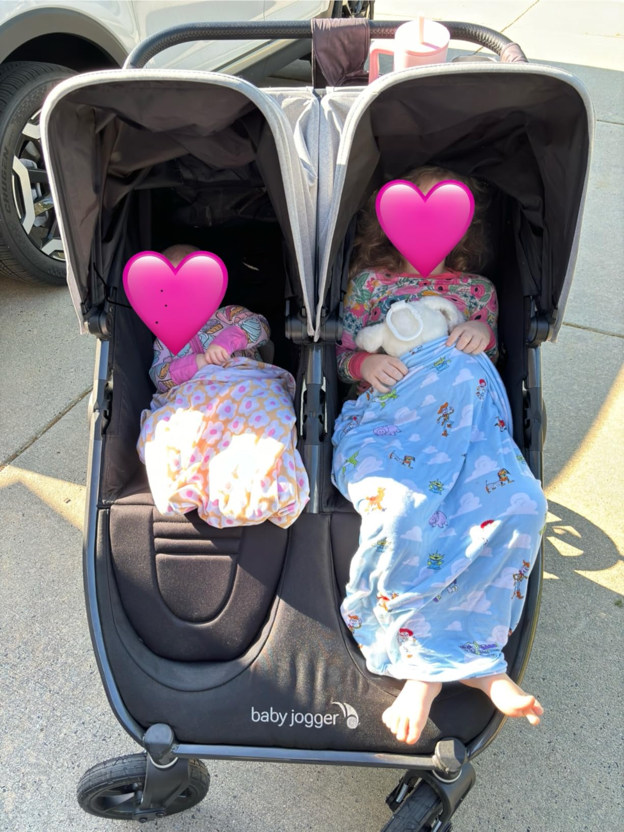 Baby Jogger City Mini GT2 All-Terrain Stroller | Lightweight Toddler Stroller with Forever Air Rubber Tires, One-Hand Fold, and All-Wheel Suspension | Pike customer photo 2