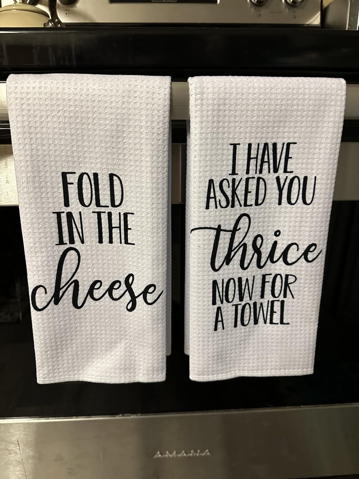 Fold in The Cheese Kitchen Towels, 2 Pack Dish Towels TV Show Merch Gift customer photo 1