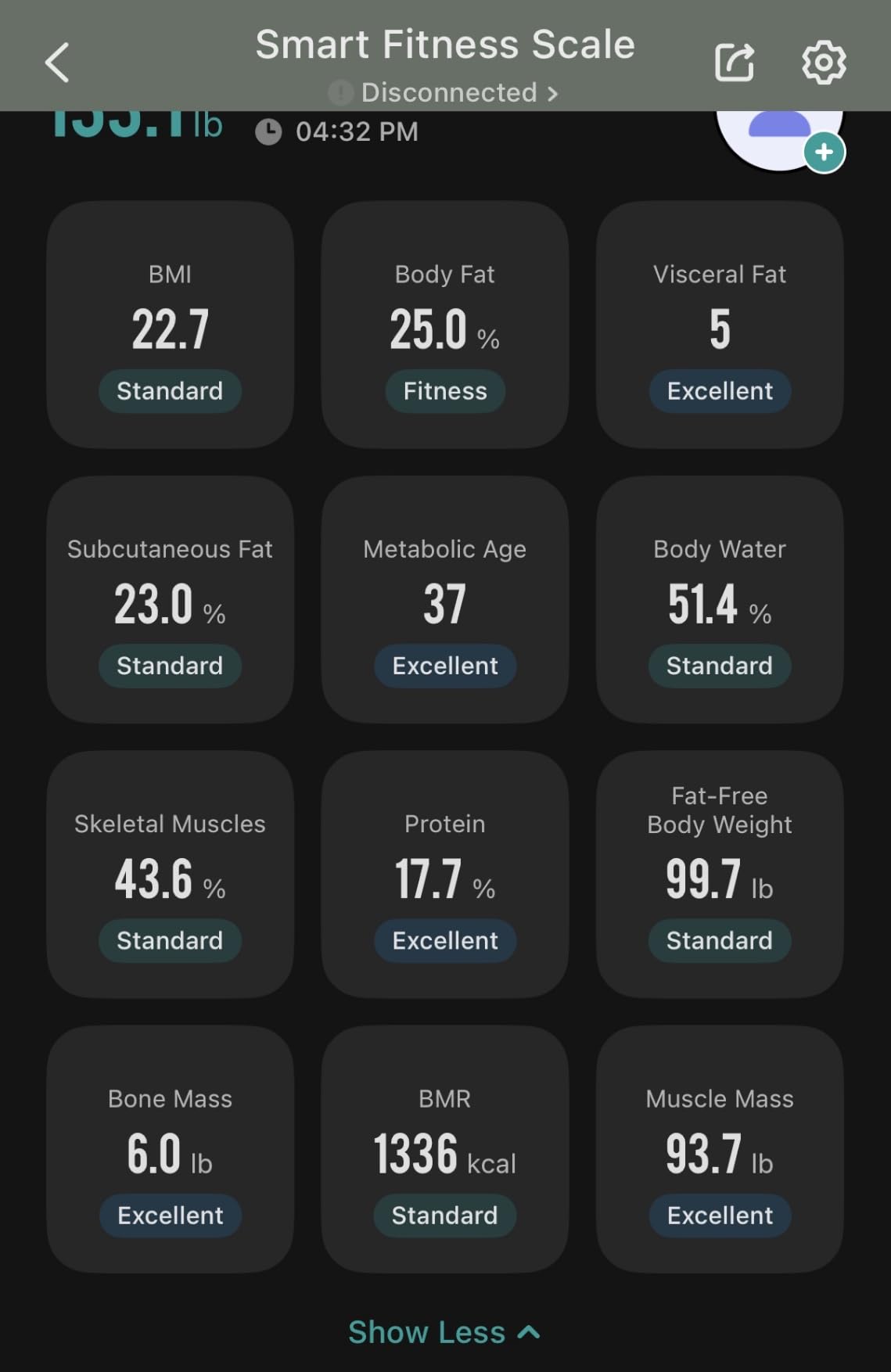 Etekcity Smart Scale for Body Weight, Body Fat and BMI, FSA Eligible customer photo 2