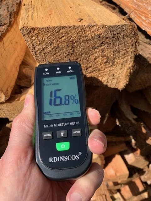 RDINSCOS Wood Moisture Meter for Firewood, Softwood, Hardwood customer photo 1