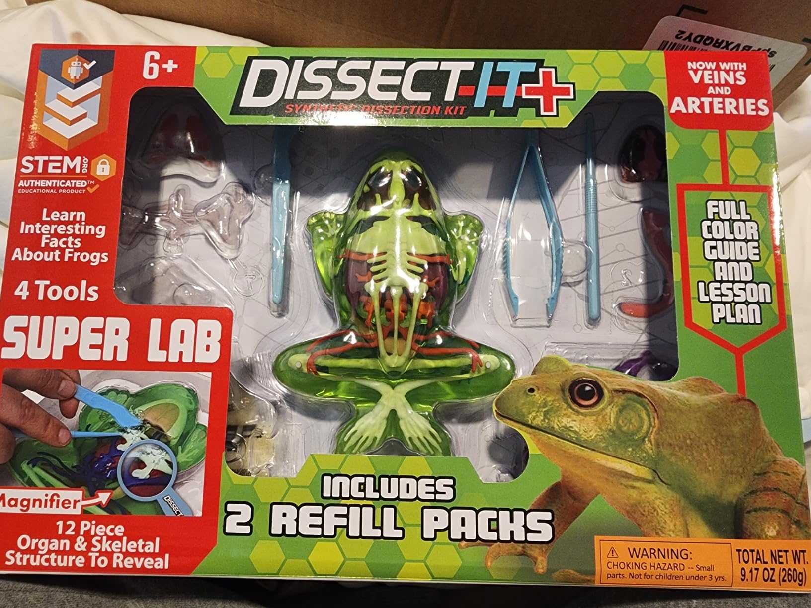 Dissect-It, Premium Frog Dissection Kit, STEM Toys for Kids, Ages 6+ customer photo 1