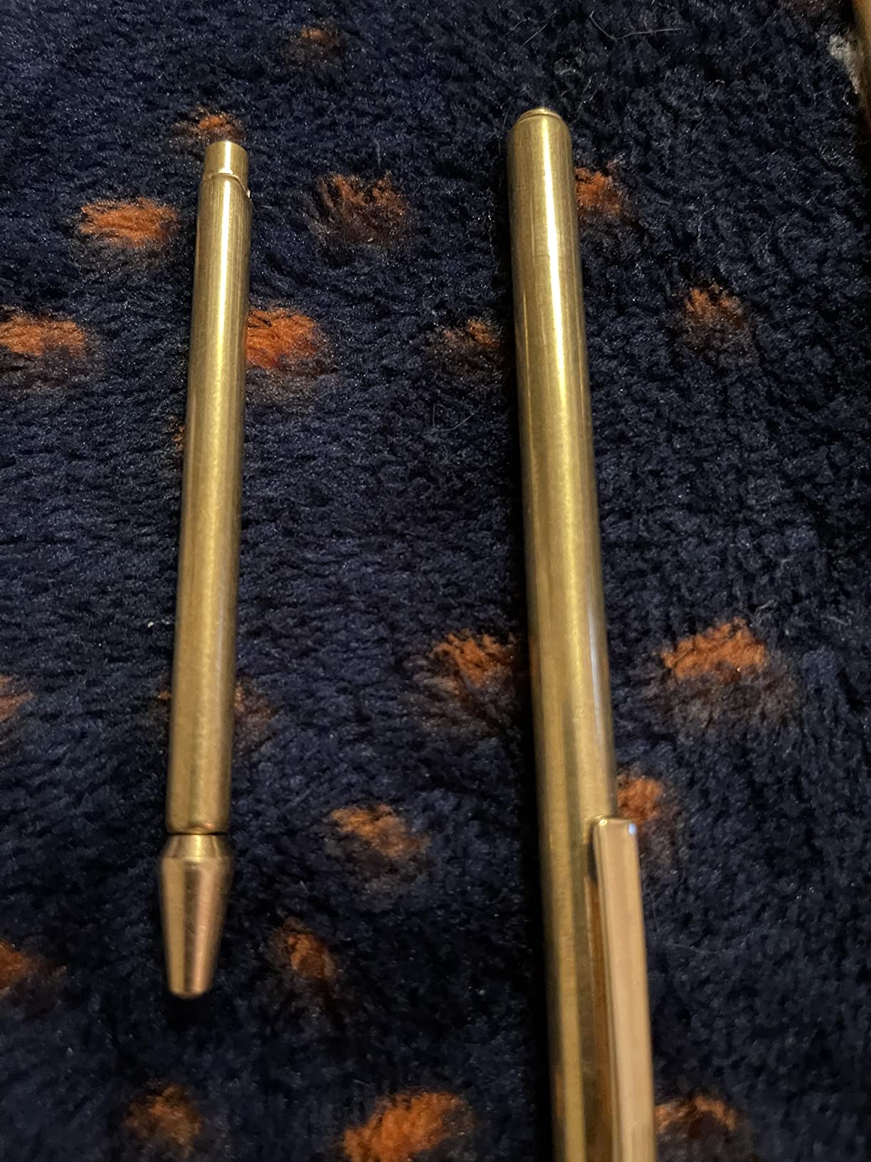 Jadive 3 Piece Dowsing Rod Set Retractable Divining Rods, Pendulum, Gold customer photo 2