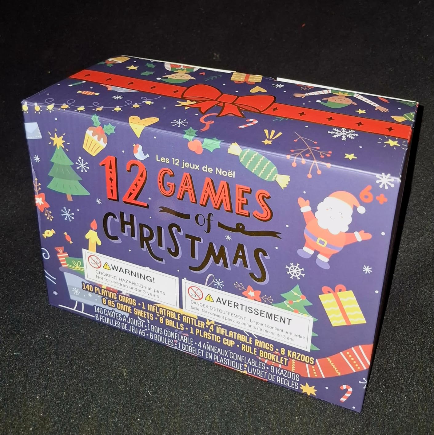 Gutter Games 12 Games of Christmas - Family Game Night Pack for Kids and Teens - Hilarious Christmas Party Games for Adults and Family Party - Complete Entertainment Package - Multicolor customer photo 1