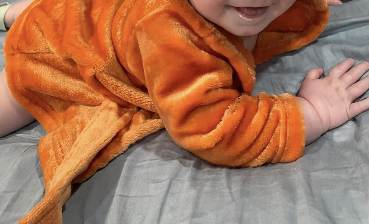 Hudson Baby Unisex Baby Plush Pool and Beach Robe Cover-ups customer photo 1