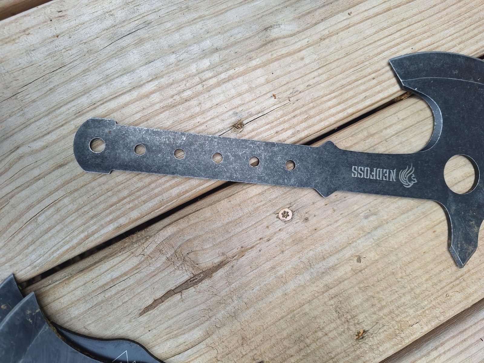 NedFoss Throwing Axe Set, 10.2'' Full Tang Throwing Hatchet customer photo 2