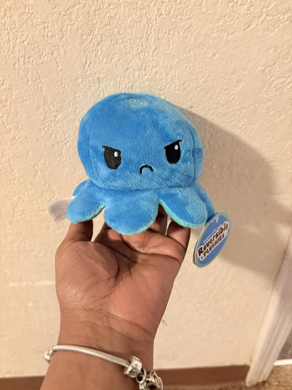 TeeTurtle Reversible Octopus Sunset & Ocean 4 Inch Flip Plushie customer photo 1