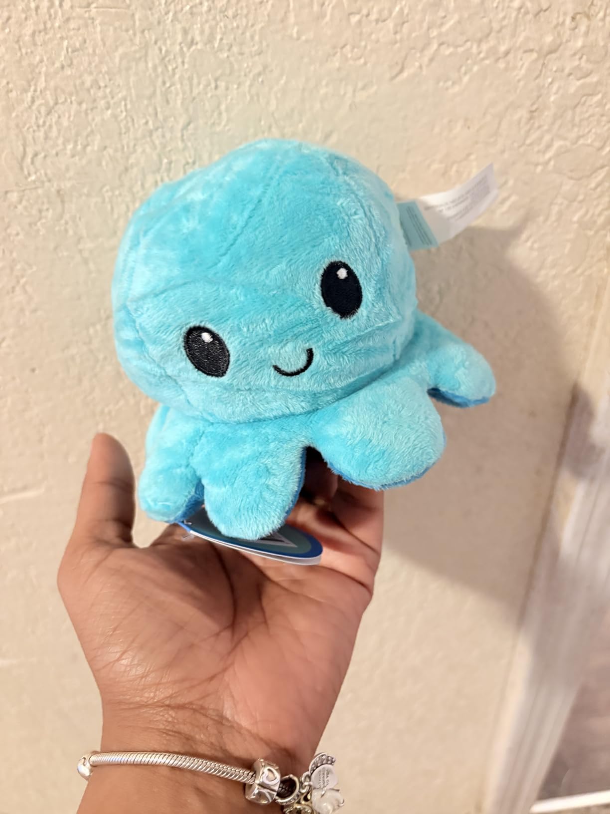 TeeTurtle Reversible Octopus Sunset & Ocean 4 Inch Flip Plushie customer photo 2
