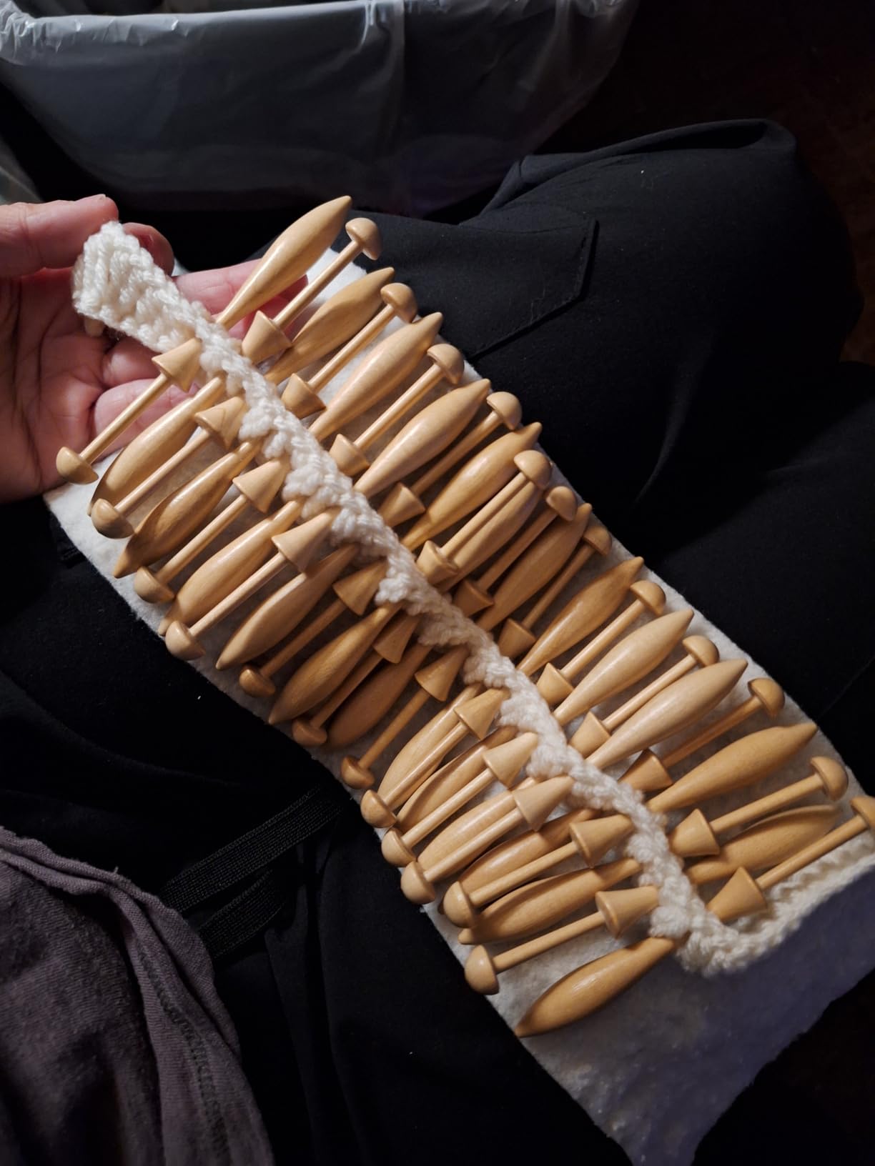Bobbin Lace Bobbins Danish Style Sets of 12, 24, 50, Lacemaking Bobbins. 4.25 Inches Long. Crafted from Natural Hardwood. Bobbin Lace Online Lace Making Supplies Lace Makers Collection (12) customer photo 1