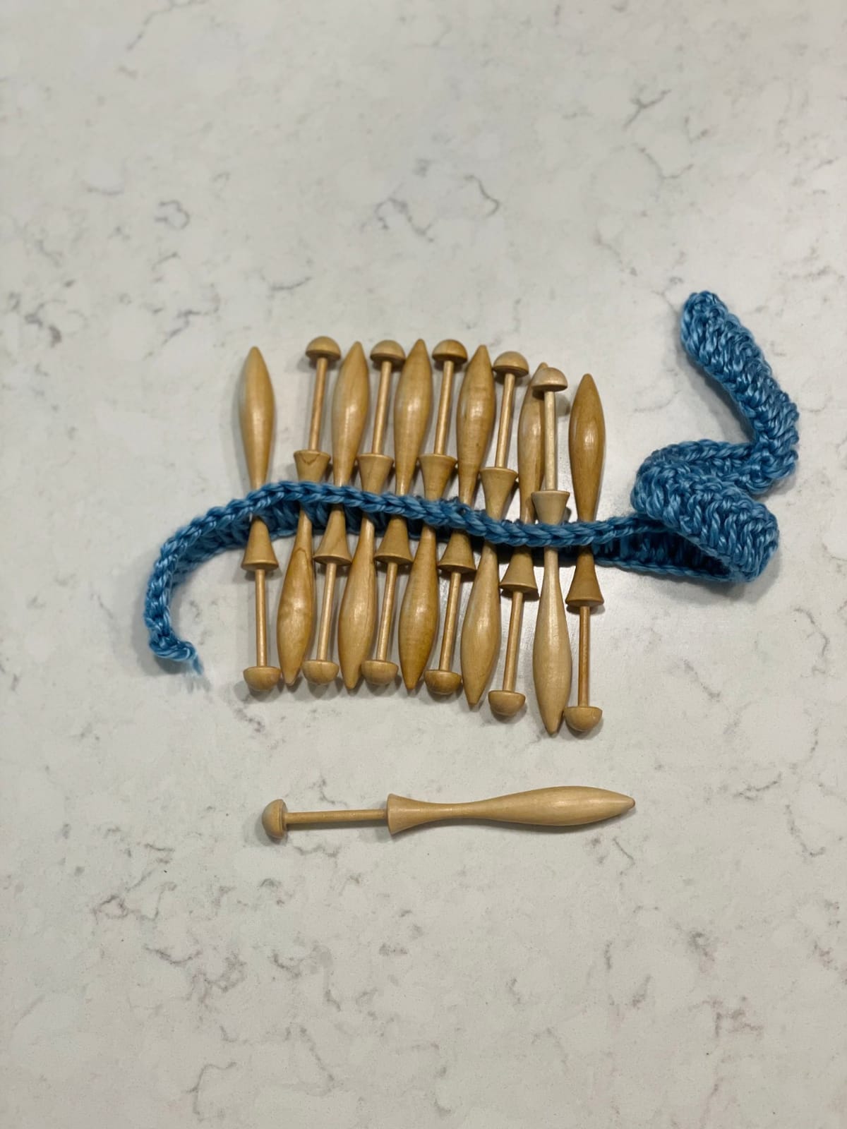 Bobbin Lace Bobbins Danish Style Sets of 12, 24, 50, Lacemaking Bobbins. 4.25 Inches Long. Crafted from Natural Hardwood. Bobbin Lace Online Lace Making Supplies Lace Makers Collection (12) customer photo 2