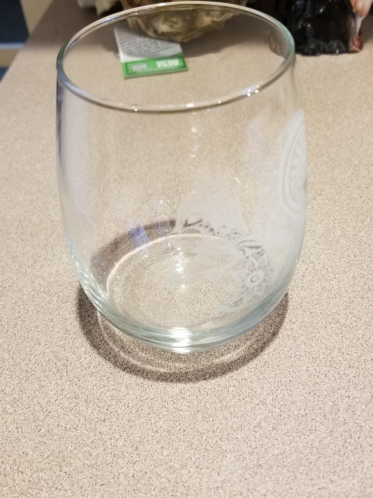 C M Squirrel 17 oz Stemless Wine Glass, Style S2 | Squirrel Themed Gift, For Men and Women customer photo 1