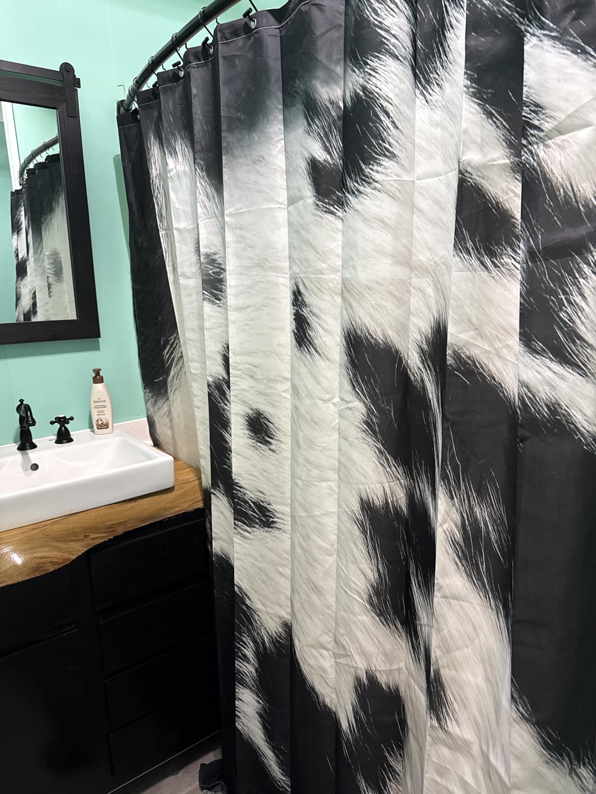 Feelyou Spider Web Bath Curtain 72