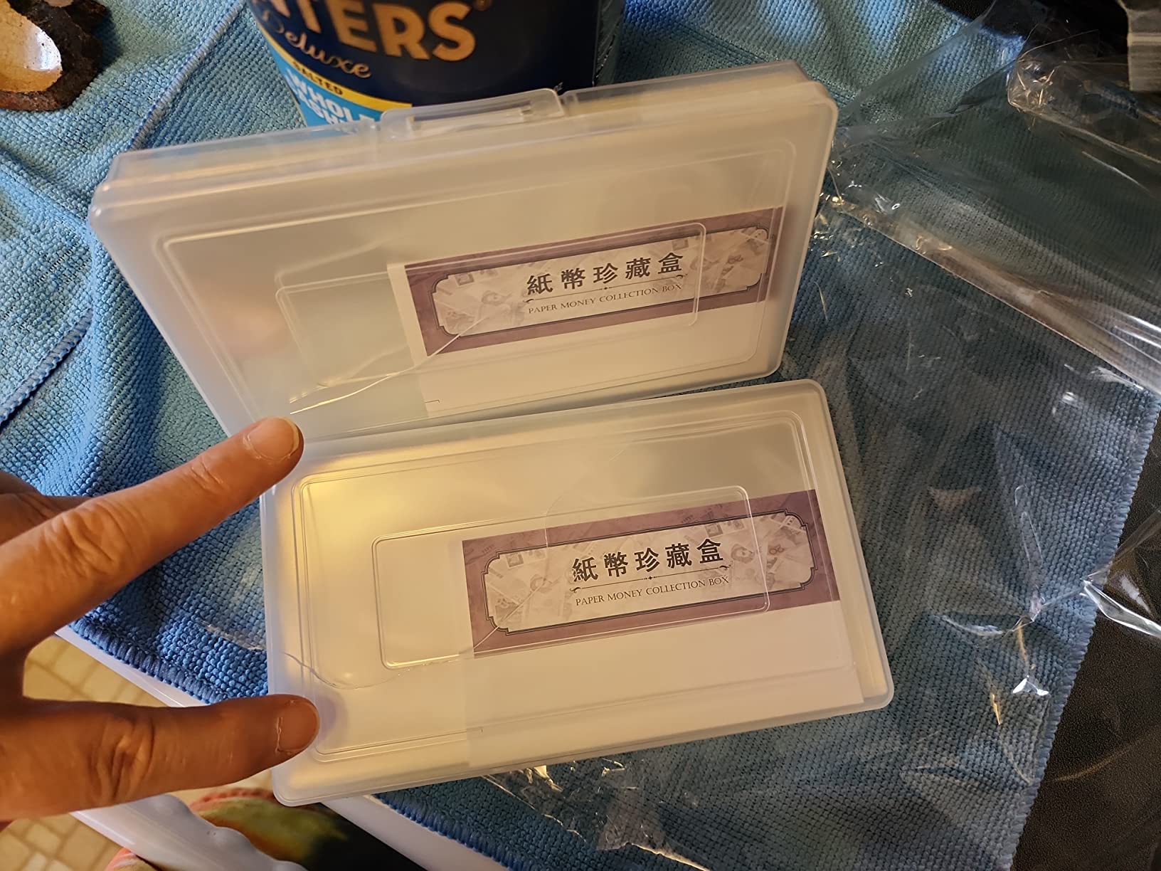 MUDOR Dollar Bill Holders for Collectors,100 Pack Paper Money Sleeves customer photo 1