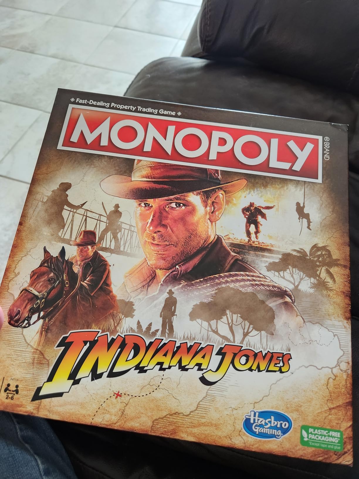 Hasbro Gaming Monopoly Indiana Jones Game, Inspired by The Indiana Jones Movies, Board Game for 2-6 Players, Ages 8 and Up customer photo 1
