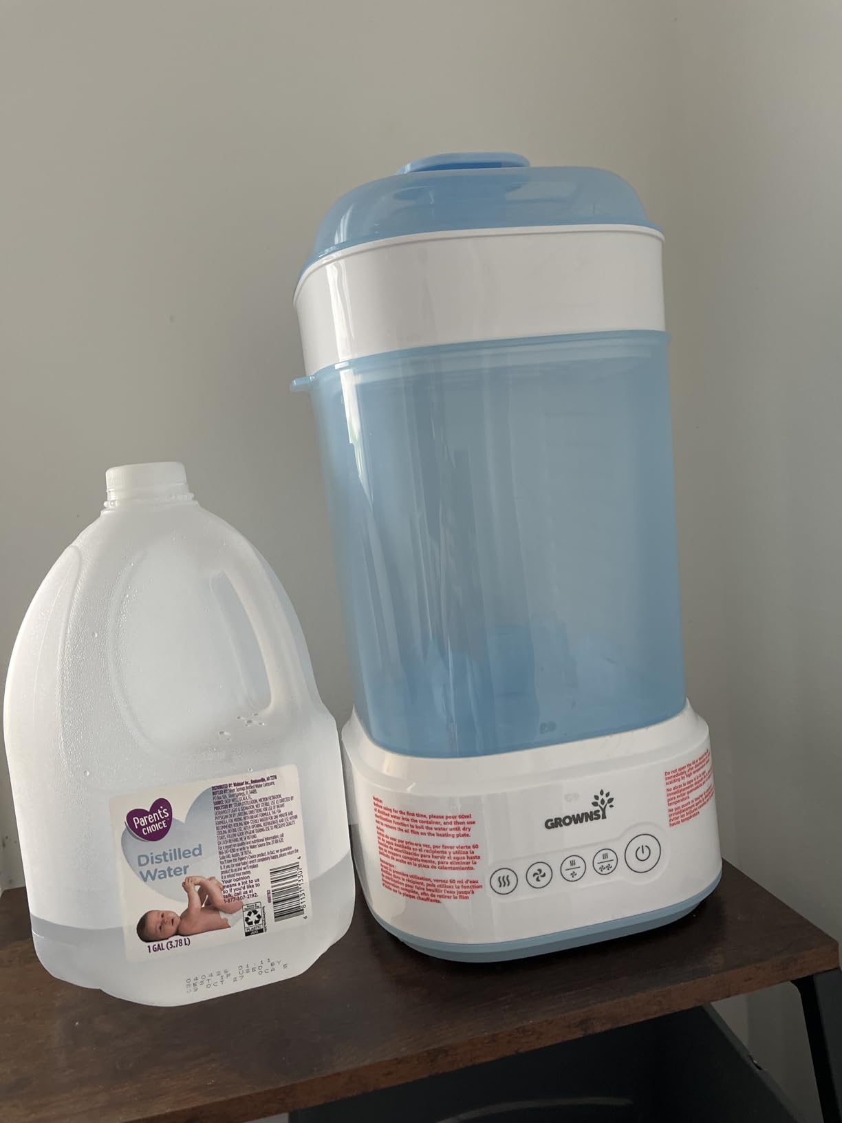 Grownsy Compact Baby Bottle Sterilizer and Dryer with Fast Sanitization customer photo 1