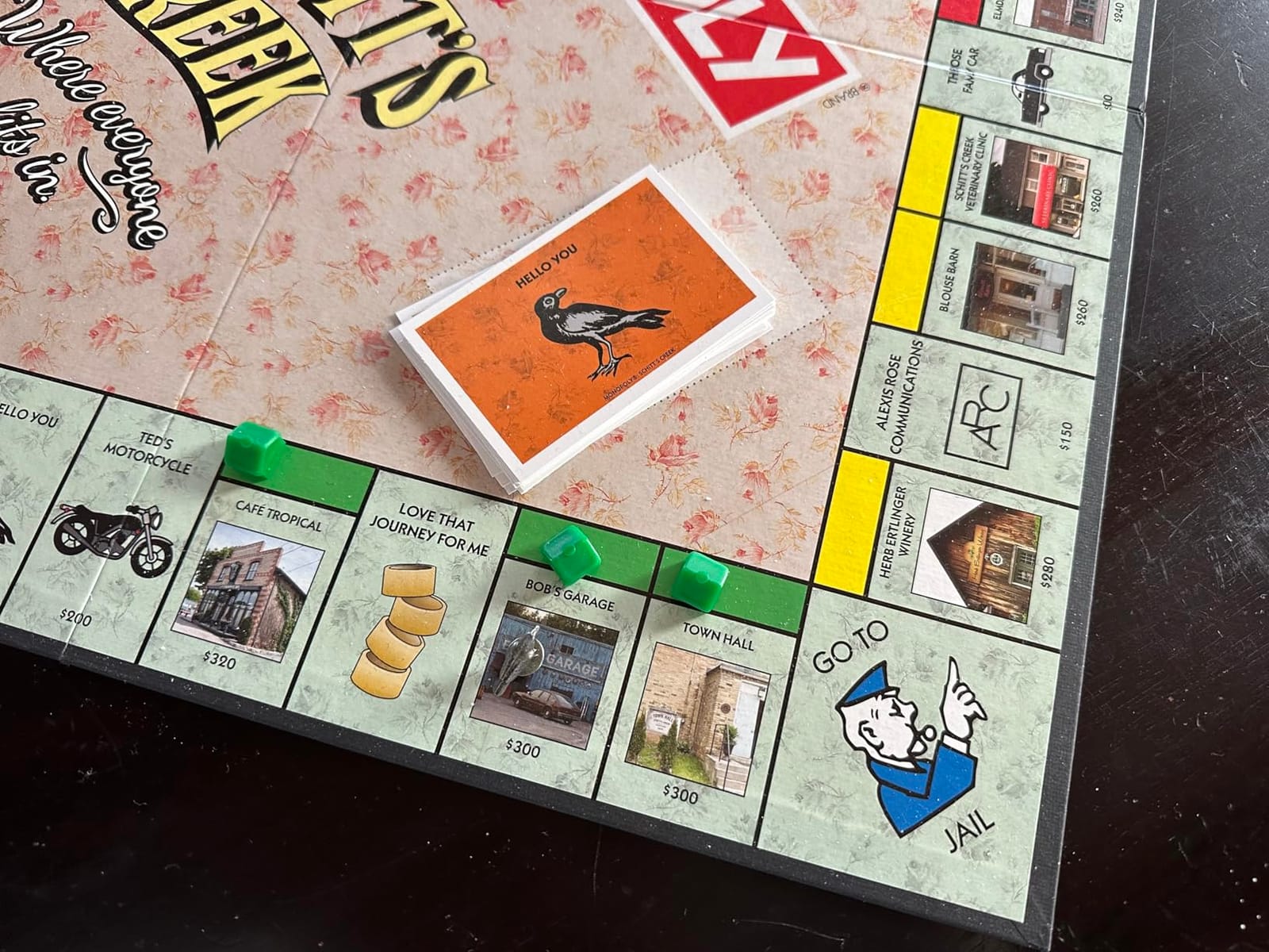 Monopoly Schitt's Creek | Game Tokens Include Bebe Crow, Patrick's Guitar, Rosebud Motel Key & More | Officially Licensed and Collectible Monopoly Game Based on Award Winning Series Schitt's Creek customer photo 1