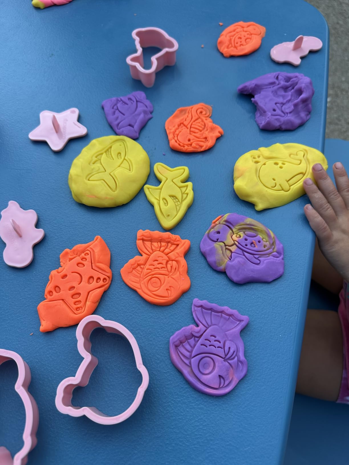 Animal Cookie Cutters With Plunger Stamps, 8 Pcs 3D Animal Cookie Cutters | Animal Embossing Cutters for Biscuit Fondant Cheese Baking Molds customer photo 2