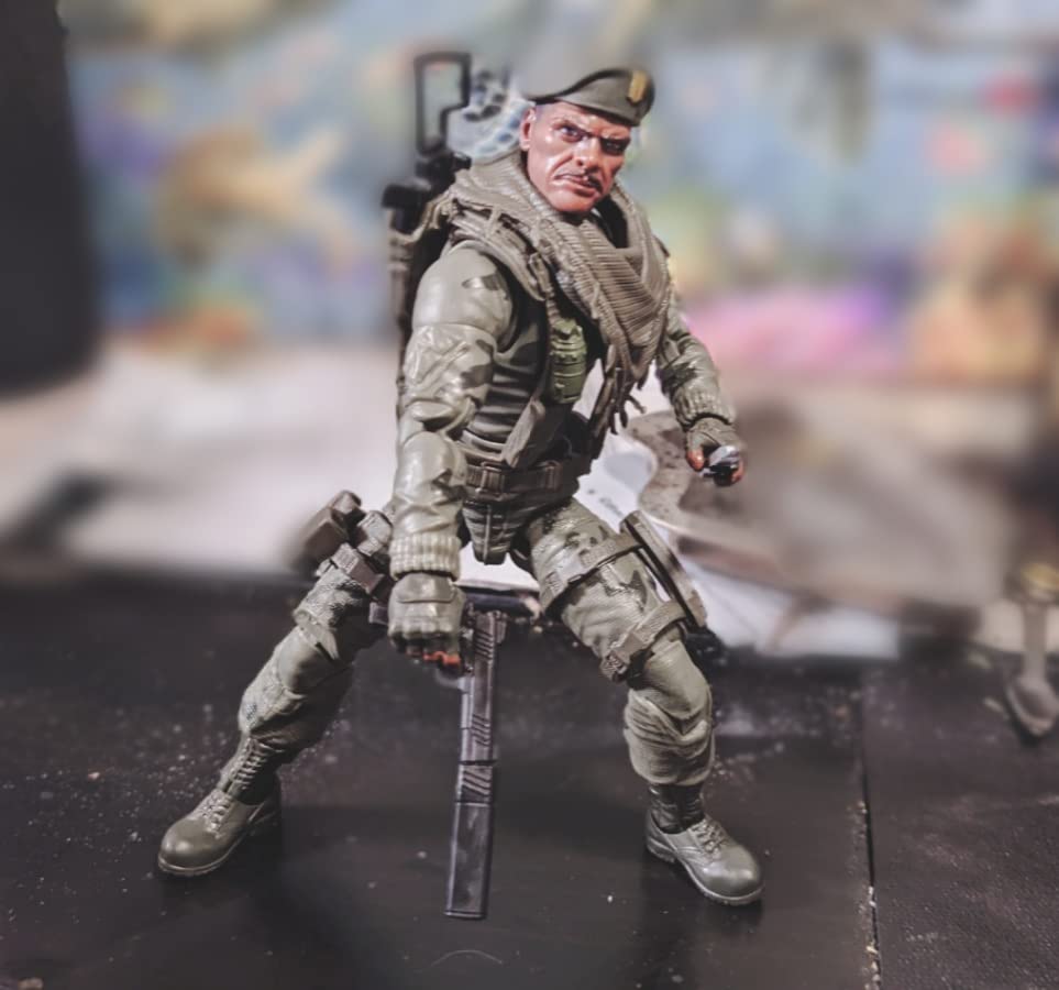 G.I. Joe Classified Series Lonzo Stalker Wilkinson Action Figure 46 Collectible Toy, Multiple Accessories 6-Inch-Scale, Custom Package Art customer photo 1