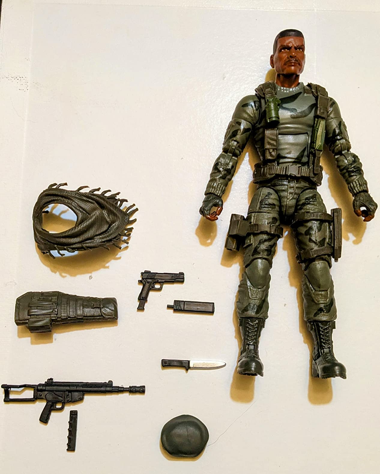 G.I. Joe Classified Series Lonzo Stalker Wilkinson Action Figure 46 Collectible Toy, Multiple Accessories 6-Inch-Scale, Custom Package Art customer photo 2