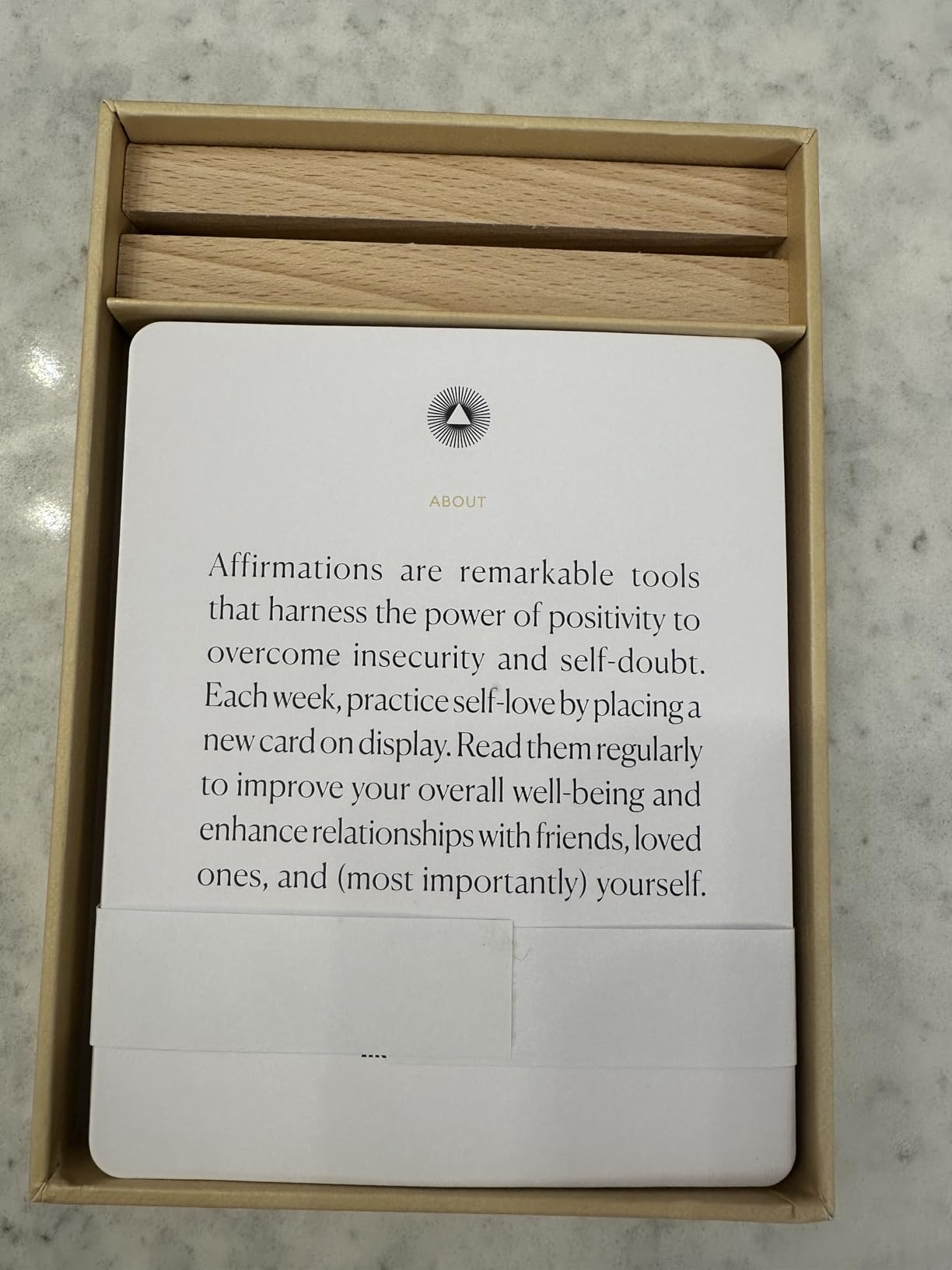 Intelligent Change Mindful Affirmations, 52 Positive Affirmation Cards for Women with Display Stand, Daily Affirmations for Inspiration, Mindfulness & Self Care customer photo 1