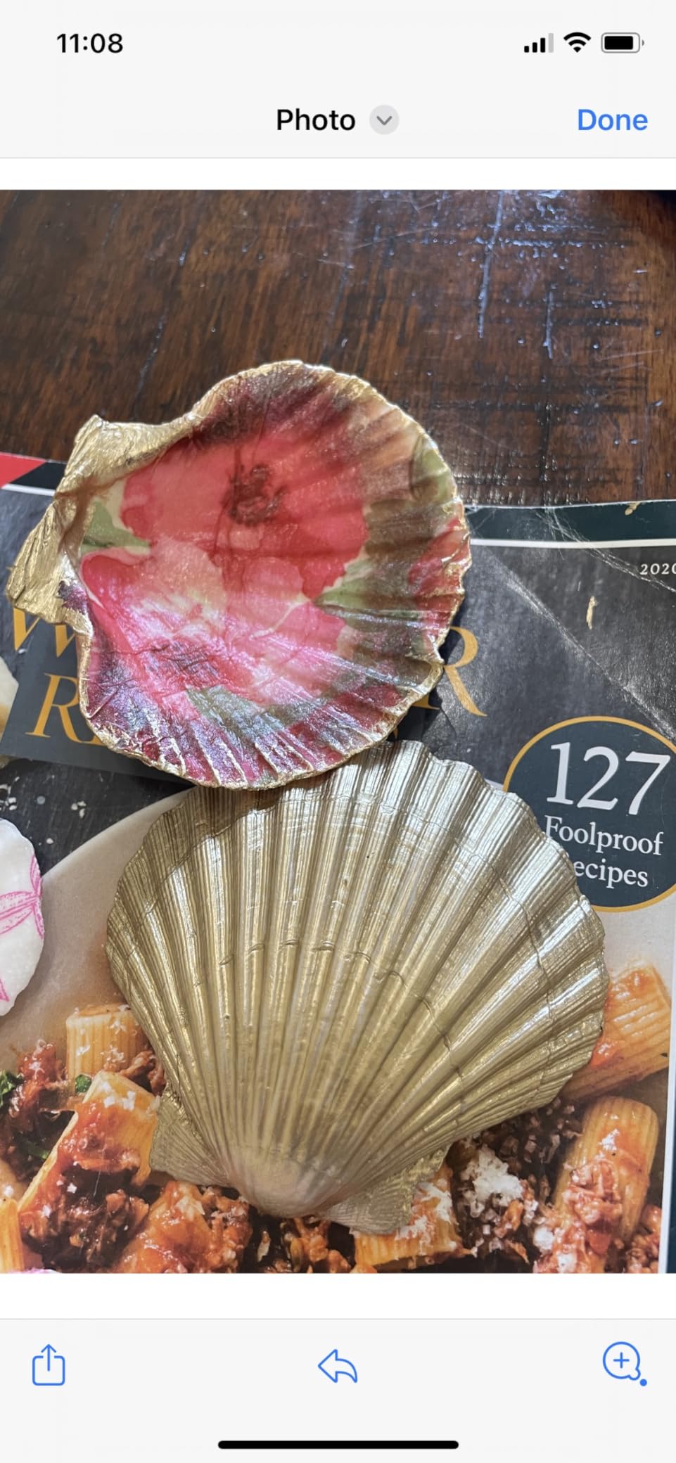 Giftvest 10PCS Large Natural Seashells White Scallop Shells 4