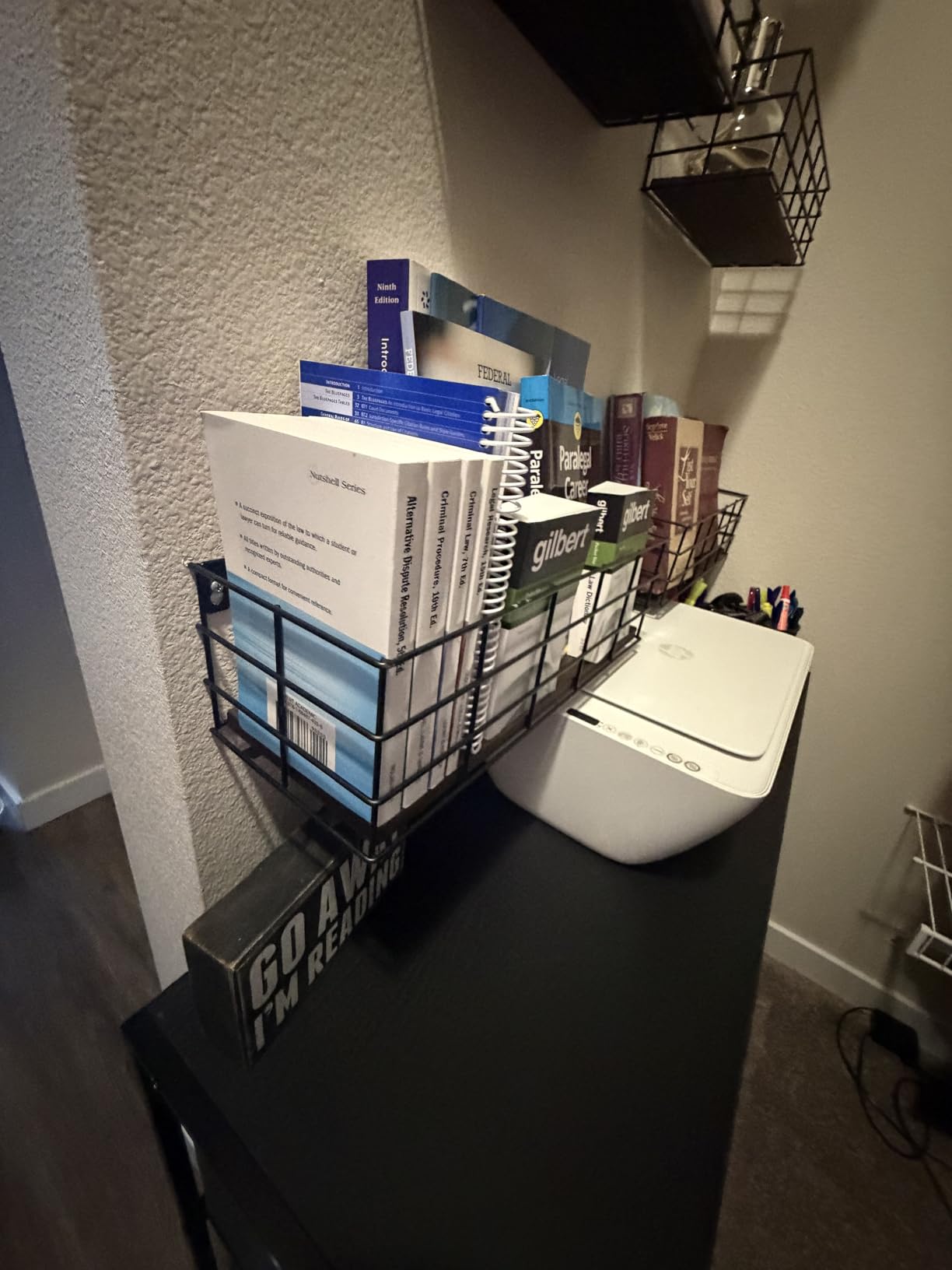 Fixwal Wire Frame Floating Shelves for Wall Storage 4 Different Sizes customer photo 1