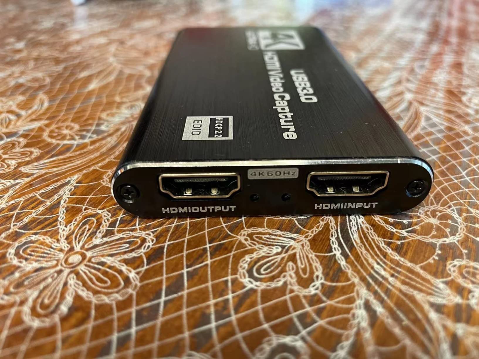 HDMI Video Capture Card for Streaming, 1080P60 USB 3.0, 4K30 Pass-Through customer photo 1