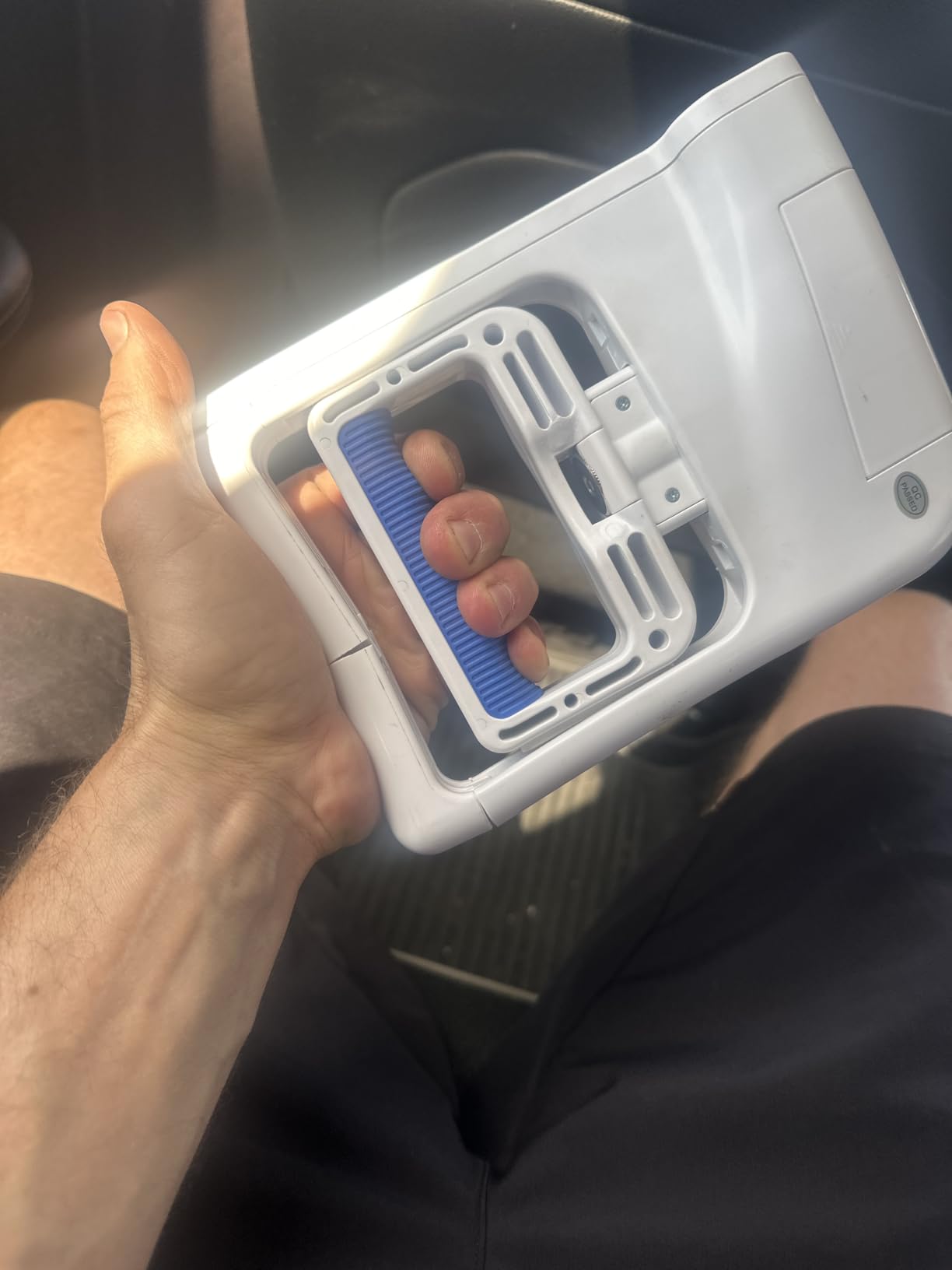 Grip Strength Tester 265lb/120kg, Digital Hand Dynamometer FDA Registered with Backlit LCD for Grip Strength Testing and Training customer photo 2