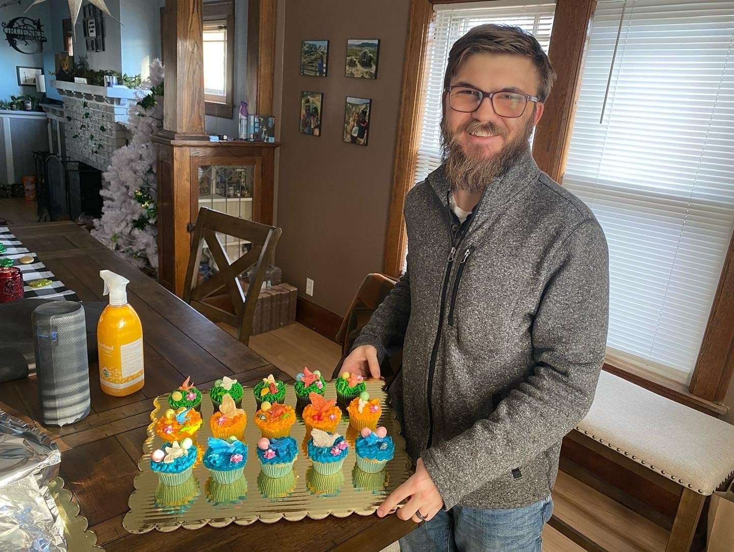 Mujiang Bird Cake Fondant Molds Hummingbird Swallow Silicone Mold Set Of 4 | Bird Chocolate Candy Mold Cake Decorating Cupcake Topper Polymer Clay Resin Gum Paste customer photo 1