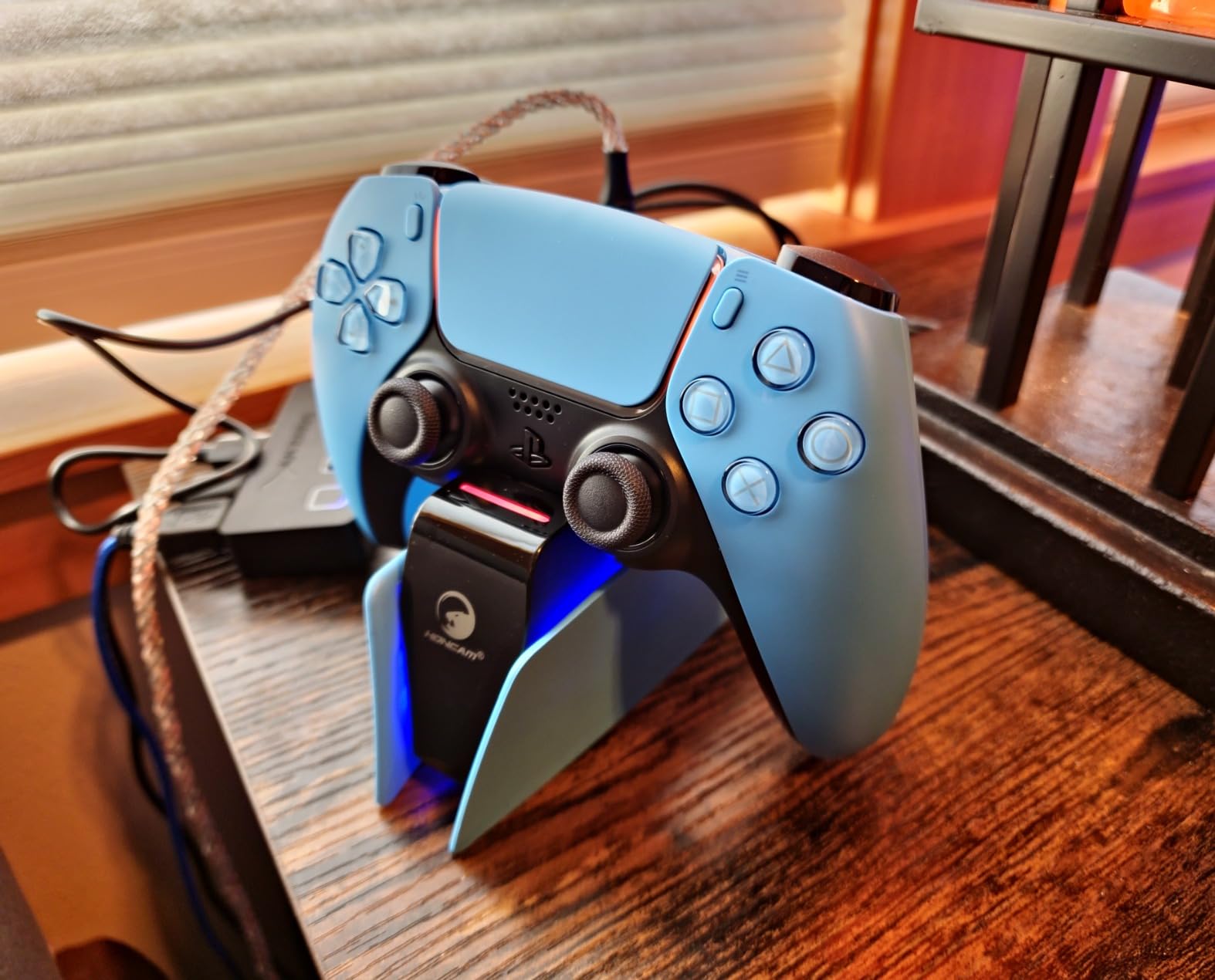 PlayStation DualSense Wireless Controller - Starlight Blue customer photo 2